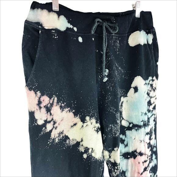 DAYDREAMER x REVOLVE Color Pop Tie-Dye Jogger French Terry Sweatpants Size L - Picture 4 of 8